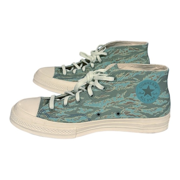 CONVERSE Chuck Taylor 70 Mid Fossil Green Size 11.5 M - Picture 6 of 11